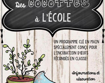 Cocottes at school - Preschool and 1st cycle primary school educational project