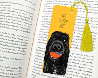 Black Cocker Spaniel Kitchen Tea Towel, Cocker Spaniel Gift, Dog Decor ...