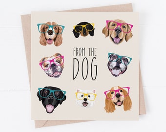 Dog Birthday Card: From The Dog