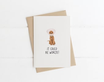 Get Well Soon Card: Dog Lover, Thinking of You