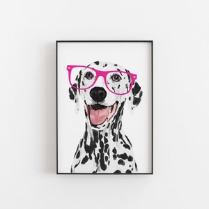 Dalmatian Dog Print, Dalmatian print, dalmatian, dalmatian poster, dalmatian art, dog print