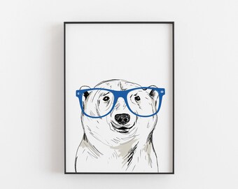 Polar Bear Print