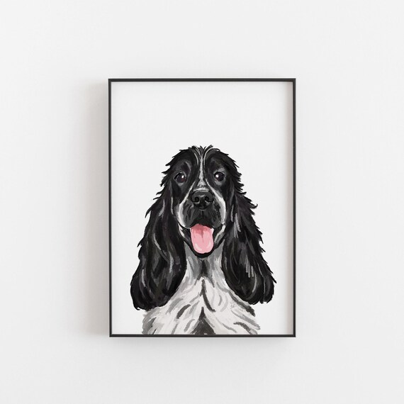 Cocker Spaniel Umbrella - Blue Roan Cocker Spaniel Umbrella - Blue Roan