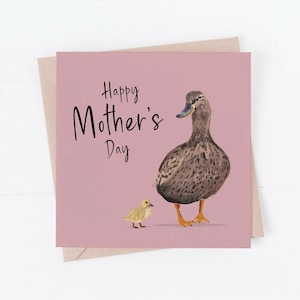 Muttertagskarte, Mama Karte, Mama, Mama Karte, Muttertag, Ente, Mama Ente, Entenkarte, Mama, Mama Karte, Mama Ente,