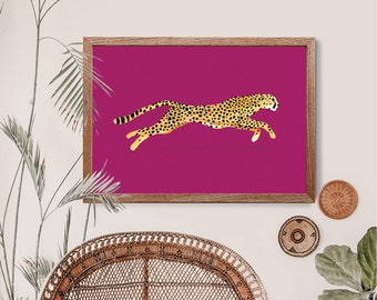 Cheetah Print, Cheetah Poster, Cheetah Gift, Animal prints