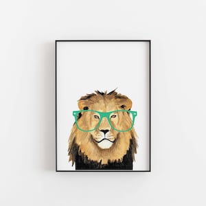Lion Print