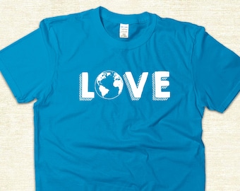 Earth Day Shirt - Climate Change T-Shirt, Mother Earth Love Tee, Eco-Friendly Top, Environmentalist Activist Gift for Kids & Adults