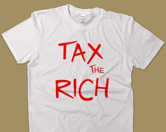 Tax the rich shirt, AOC Met Gala dress, Political tshirts