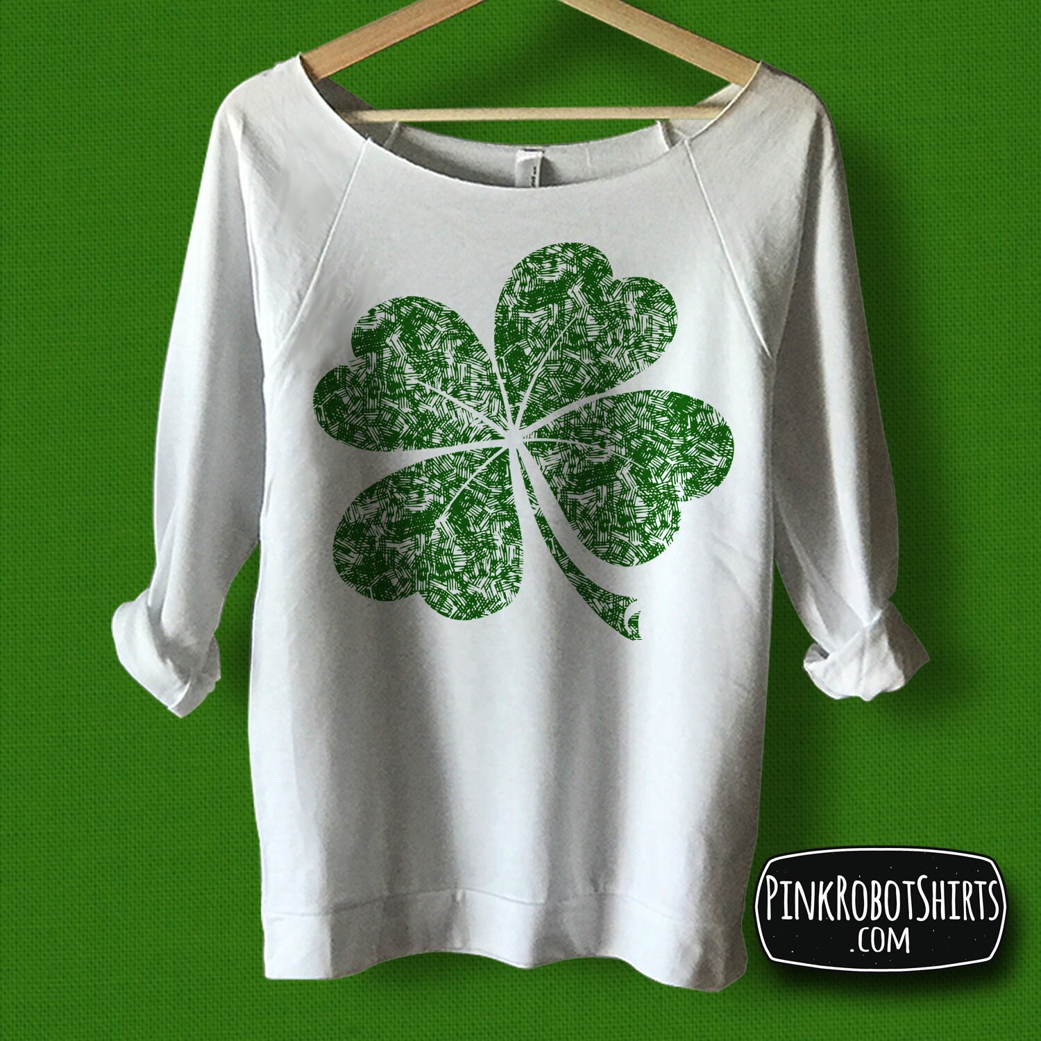 green shamrock t shirt