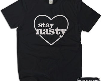 Stay Nasty, Feminist T-shirt, Nasty Woman Shirt, Kamala Harris Tshirt for Women, Gift for Democrat, Election 2020 Voting Shirt