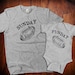 Dad and Baby Matching Shirts, Father Son Shirts, Father Daughter, Sunday Funday Football Shirts, Matching T-shirts, Fathers Day Gift for dad 
