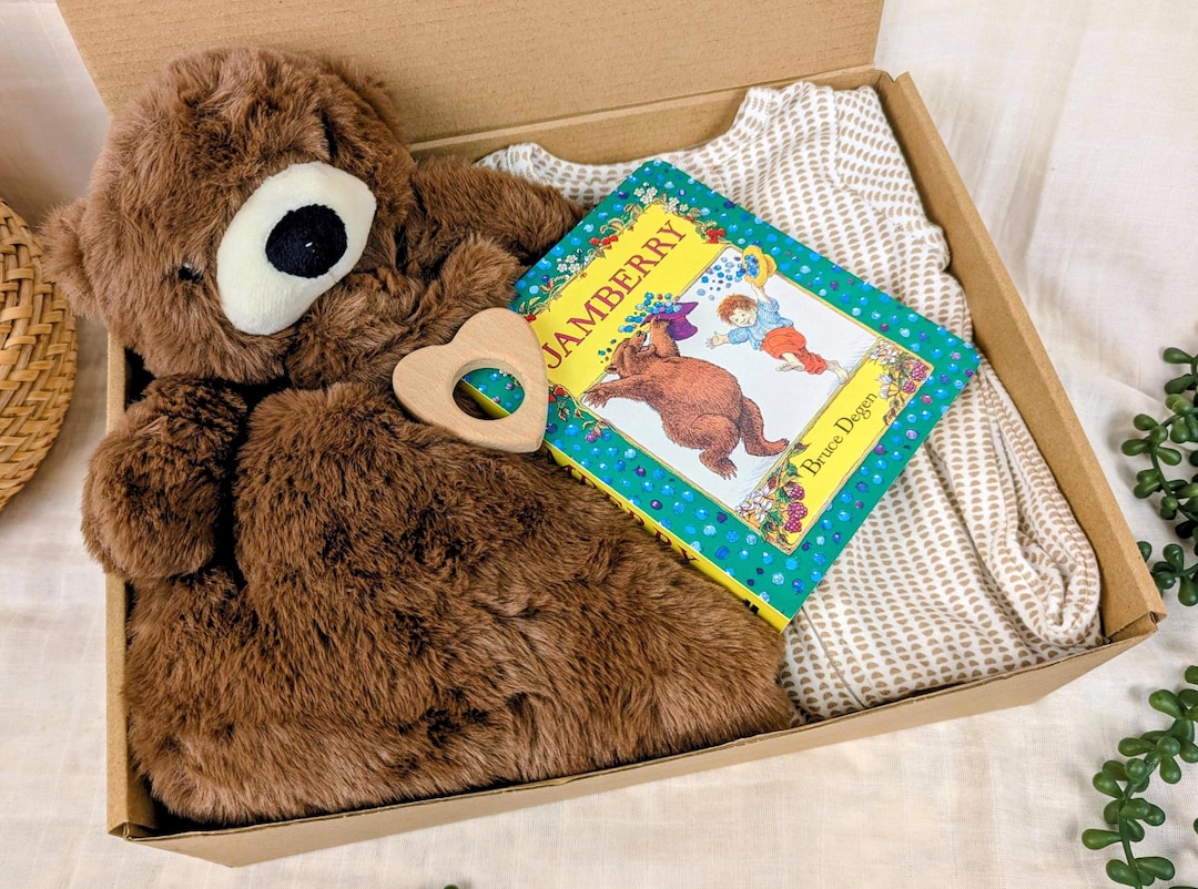 Bear Baby Gift Box | Newborn Essentials Set - Etsy
