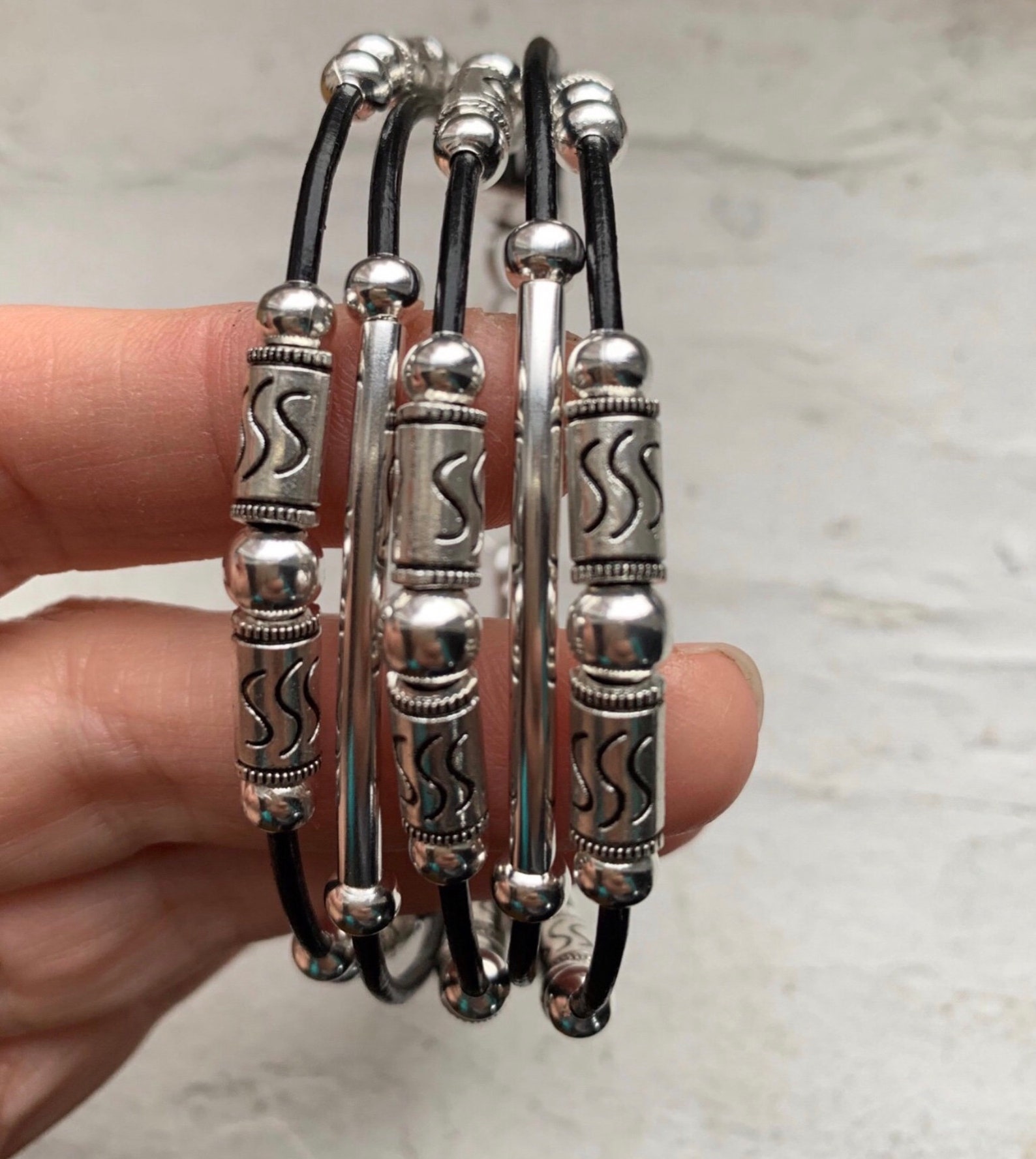 Bracelet for Women/boho Bracelet/silver Bracelet for - Etsy