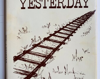 Tracking Yesterday by Ted Fenstermacher Susquehanna Valley Pennsylvania History Hardcover Dustjacket