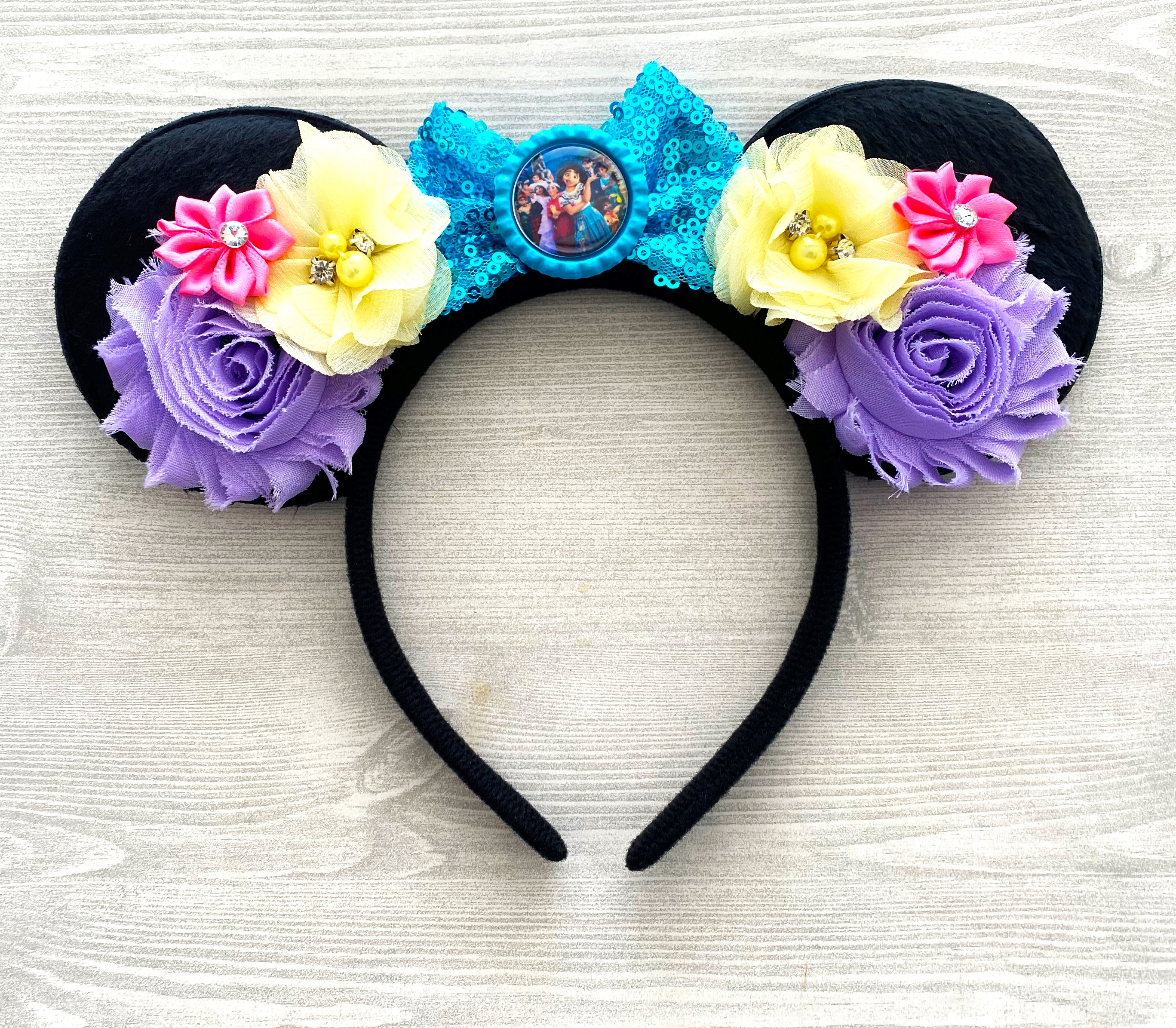 Encanto magnetic‎ interchangeable Minnie ears display picture 1