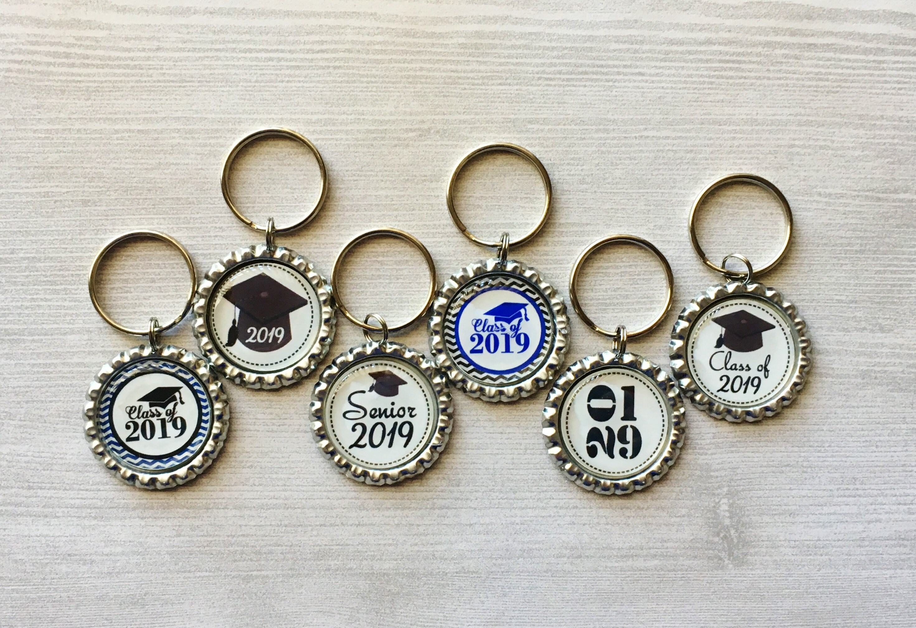 Class of 2021 Bottle Cap Key Chain