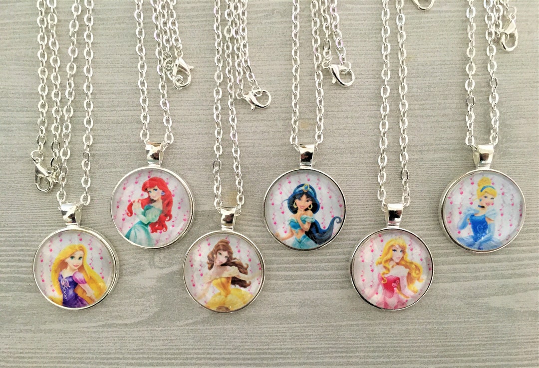 Necklace,rapunzel,ariel,belle,jasmine,sleeping Beauty,cinderella,photo ...