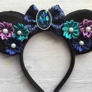 Halloween Ears,Halloween Mouse Ears,Haunted Mansion,Halloween,Mouse Ears,Minnie Mouse Ears,Mickey Mouse Ears,Girls Headband,Minnie Ears image 2