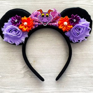 Figment Ears,Mouse Ears,Figment,Minnie Mouse Ears,Mickey Mouse Ears,Girls Headband,Minnie Ears,Mickey Ears,Accessories,Handmade,Gift