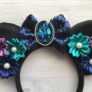 Halloween Ears,Halloween Mouse Ears,Haunted Mansion,Halloween,Mouse Ears,Minnie Mouse Ears,Mickey Mouse Ears,Girls Headband,Minnie Ears image 3