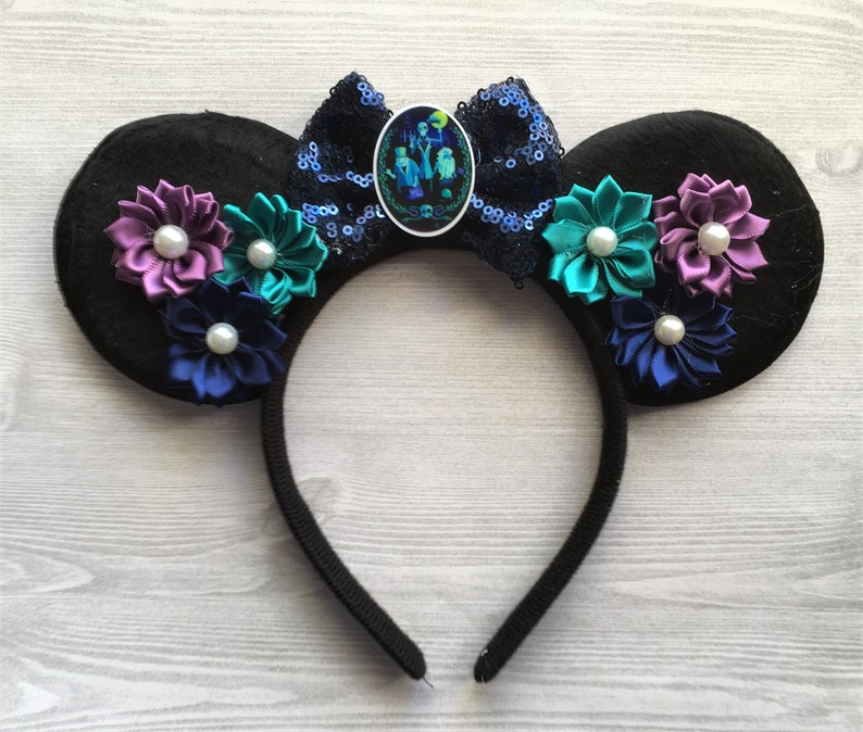 Halloween Ears,Halloween Mouse Ears,Haunted Mansion,Halloween,Mouse Ears,Minnie Mouse Ears,Mickey Mouse Ears,Girls Headband,Minnie Ears image 6