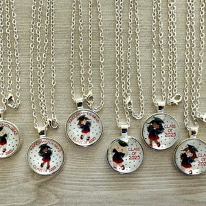 Kindergarten Graduation Necklace,Kindergarten,Graduation,Graduation 2025,Kindergarten Graduation,Silver Necklace,Handmade,Gift,Pendant,2025