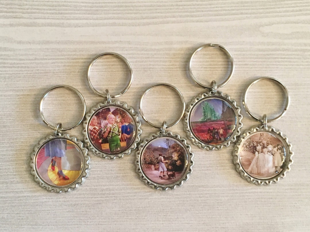 Keychain,key Ring,wizard of Oz,dorothy,wicked Witch,key