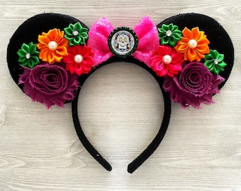 Coco Ears,Coco Mouse Ears,Mouse Ears,Coco,Minnie Mouse Ears,Mickey Mouse Ears,Girls Headband,Minnie Ears,Mickey Ears,Gift,Halloween