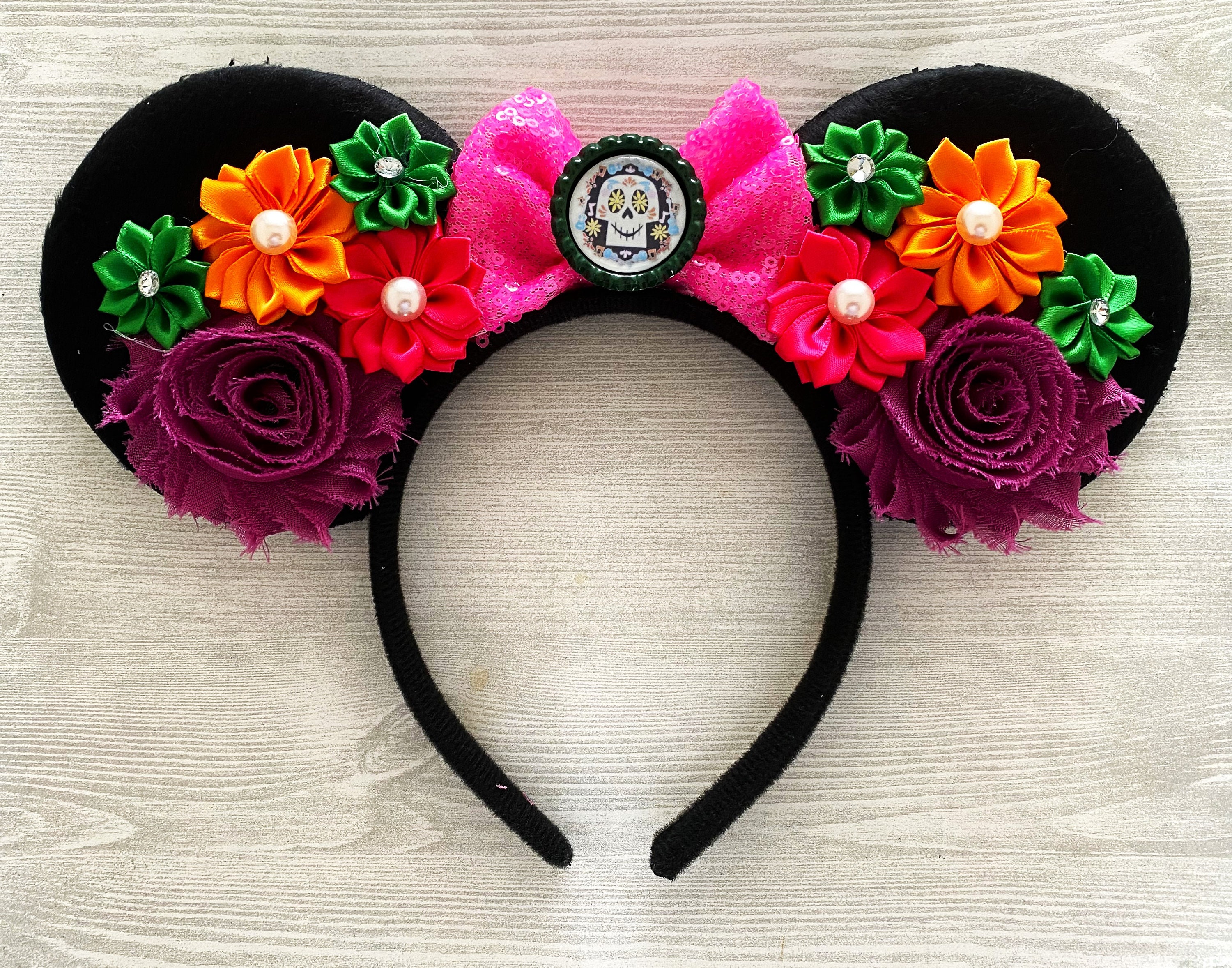 Disney Ears- Coco Ear Headband for Adults Disney Ears, Coco Ears, Mickey Ears, Minnie Ears - Etsy India main image 4