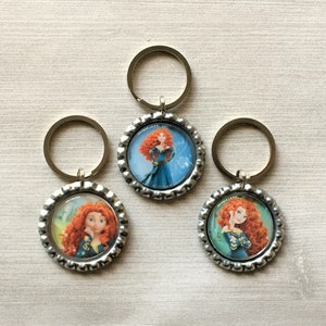 Keychain,key Ring,merida,princess,princess Merida,key Chain,keyring ...