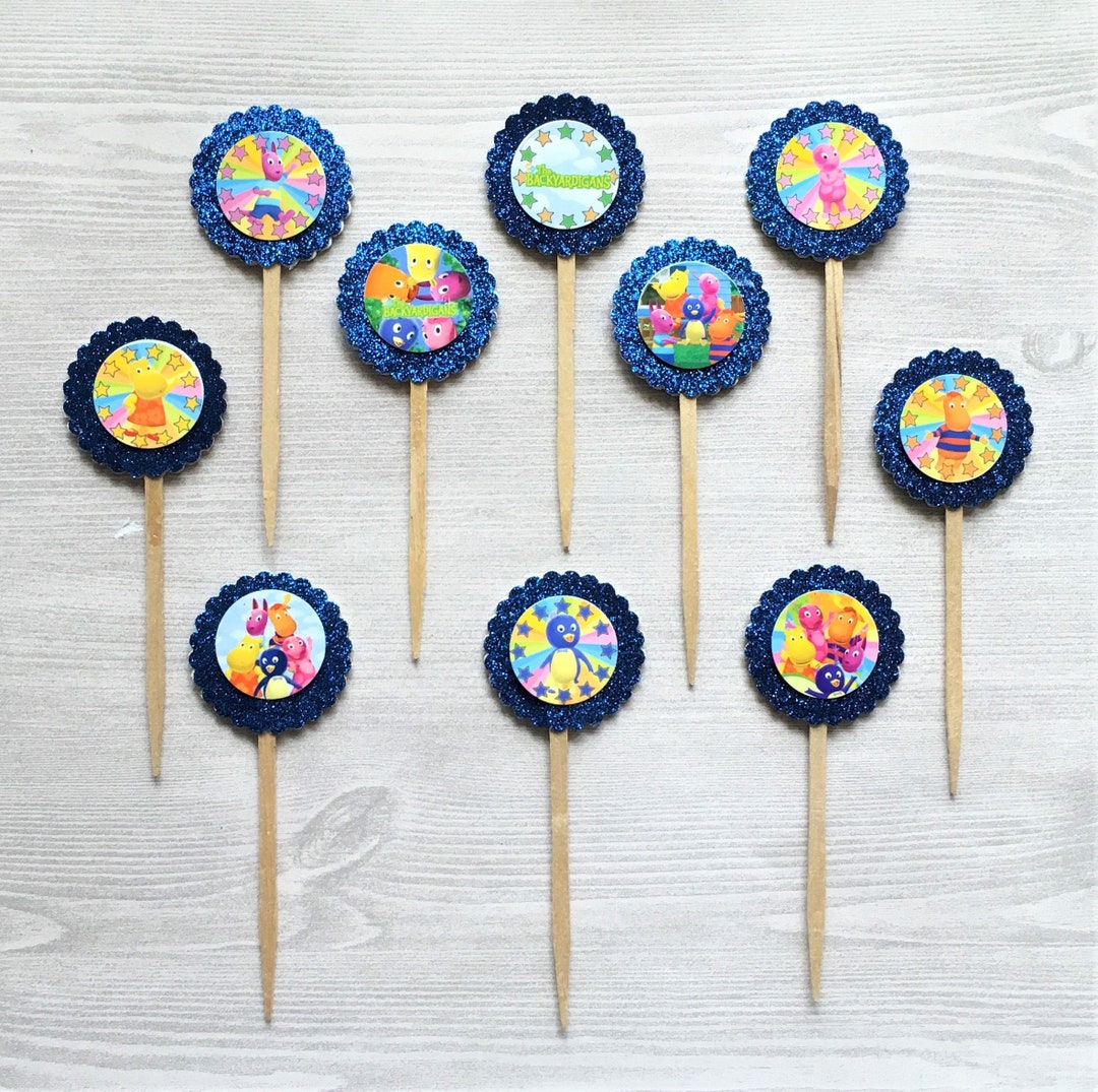 The Backyardigans Cupcake Toppers,backyardigans,cupcake Toppers ...
