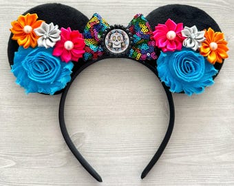 Coco Ears,Coco Mouse Ears,Mouse Ears,Coco,Minnie Mouse Ears,Mickey Mouse Ears,Girls Headband,Minnie Ears,Mickey Ears,Gift,Halloween