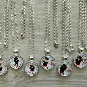 Pre-K Graduation Necklace,Pre-K,Graduation,Graduation 2026,Pre-K Graduation,Silver Necklace,Handmade,Gift,Pendant,18 Inch Necklace,2026