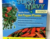 Topsy Turvy Pepper Planter lot of 2