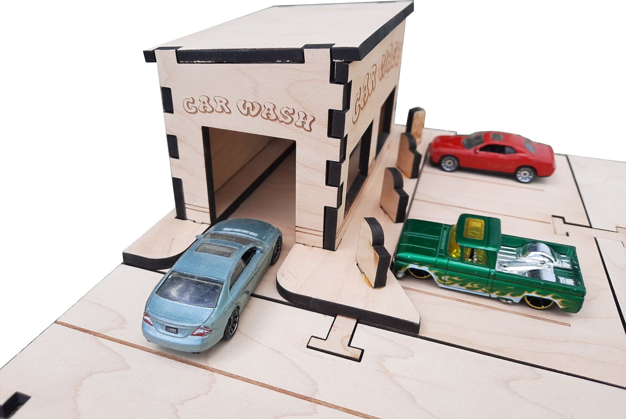 Car Wash Building Kit DIY Matchbox Hotwheels Toy My Car City Etsy