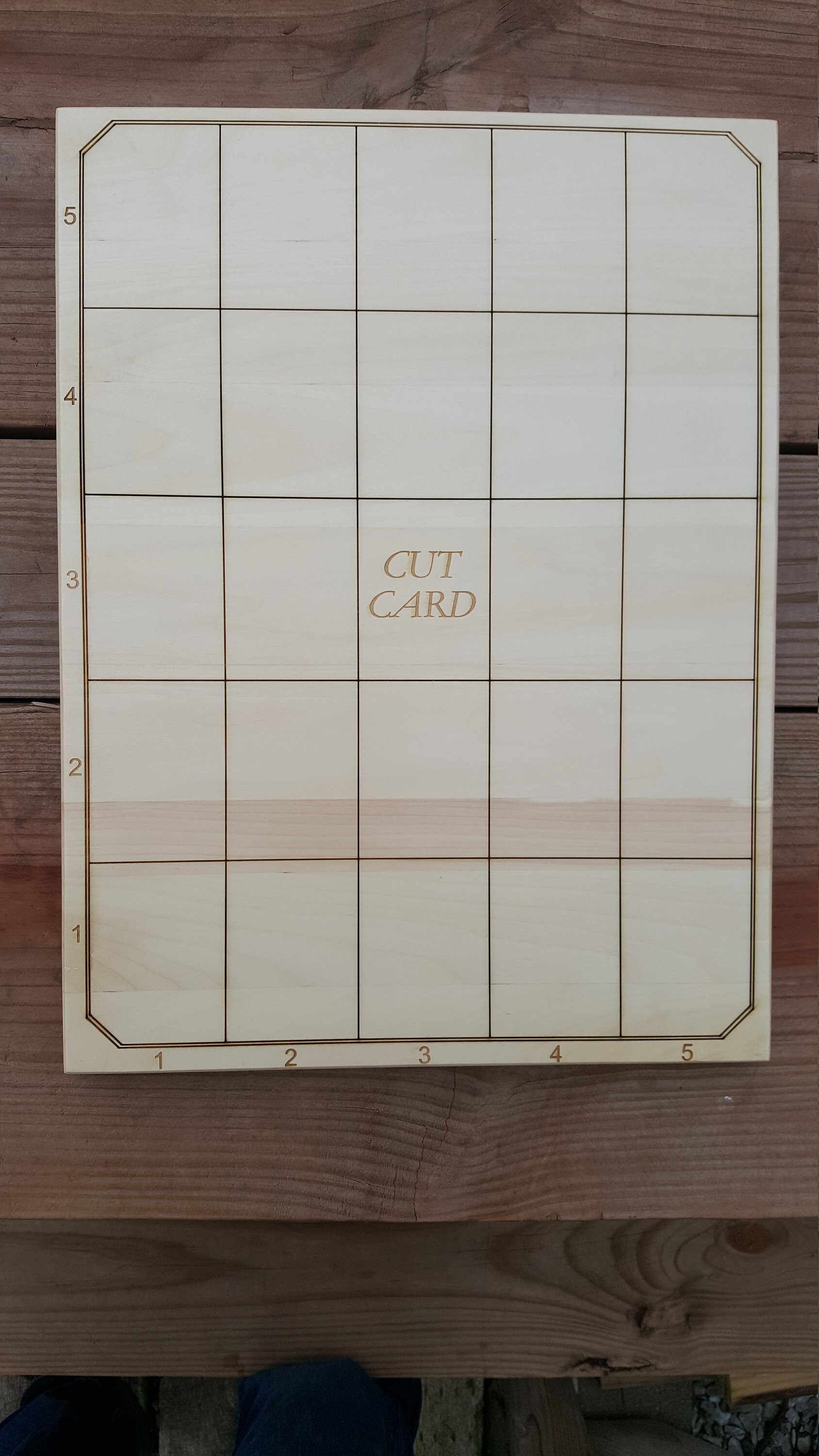 Cross Cribb Cribbage Wood Game Board Etsy