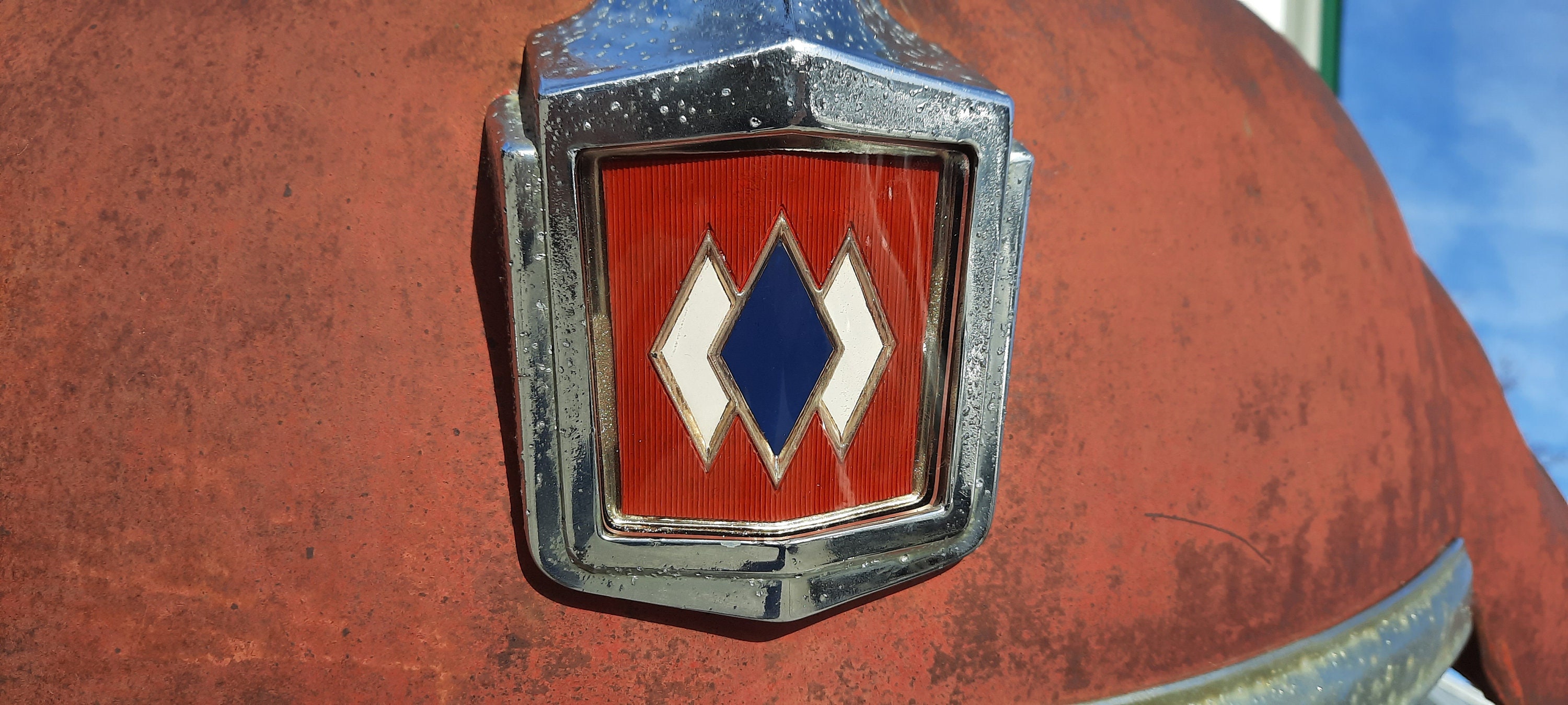 International Harvester New Hood Emblem Insert Ornament Fits 1949 