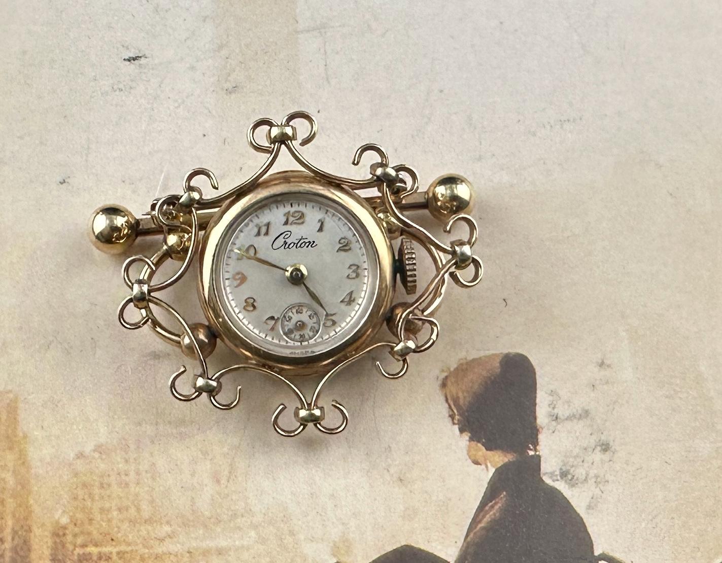 Vintage Croton Watch - Etsy
