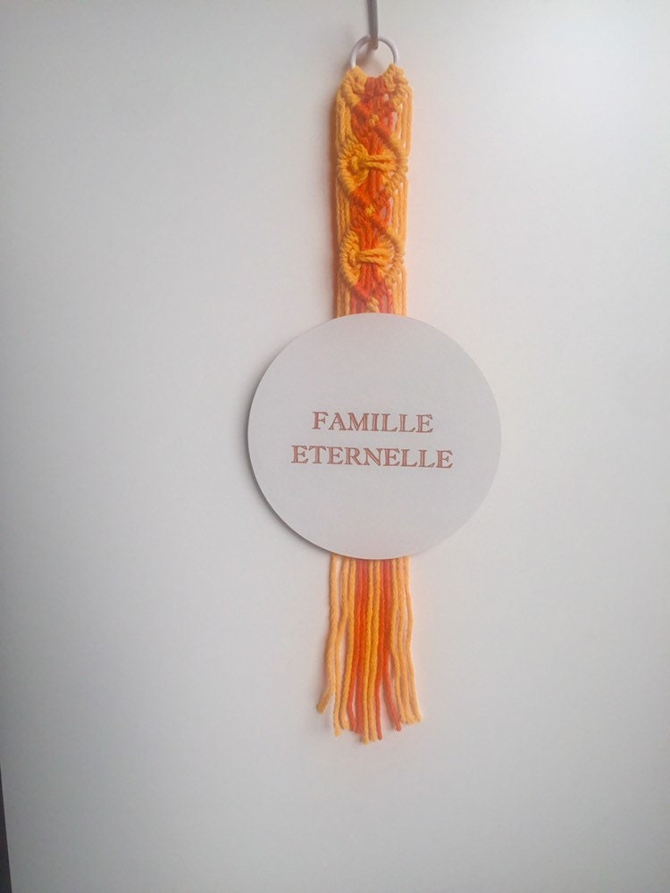 Suspension Murale Macramé