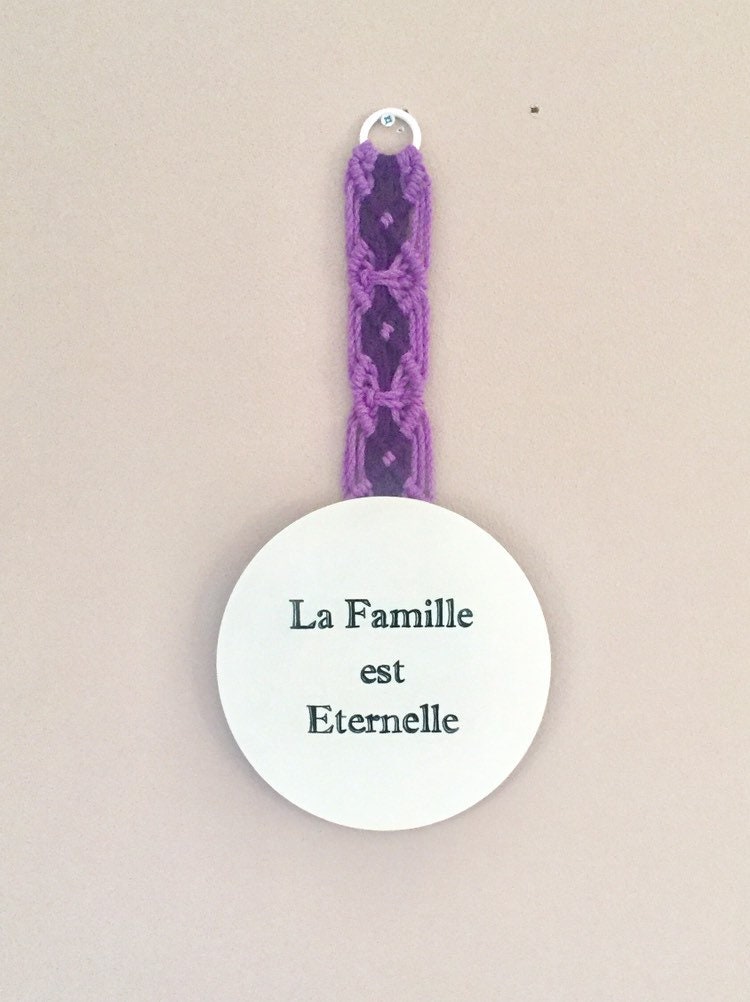 Suspension Murale en Macramé