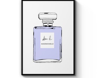 Drawing Coco Chanel Etsy