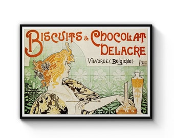 Vintage French Food Drink Advert Restaurant Poster Gift Art Print A4 B1 Framed