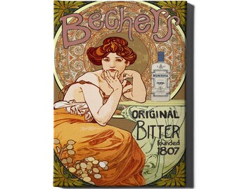 Standard Coffee Ad HD Canvas Print or Art Print Vintage Antique Artwork Wall Poster USA Coffee Sign Retro Advertisement Cafe