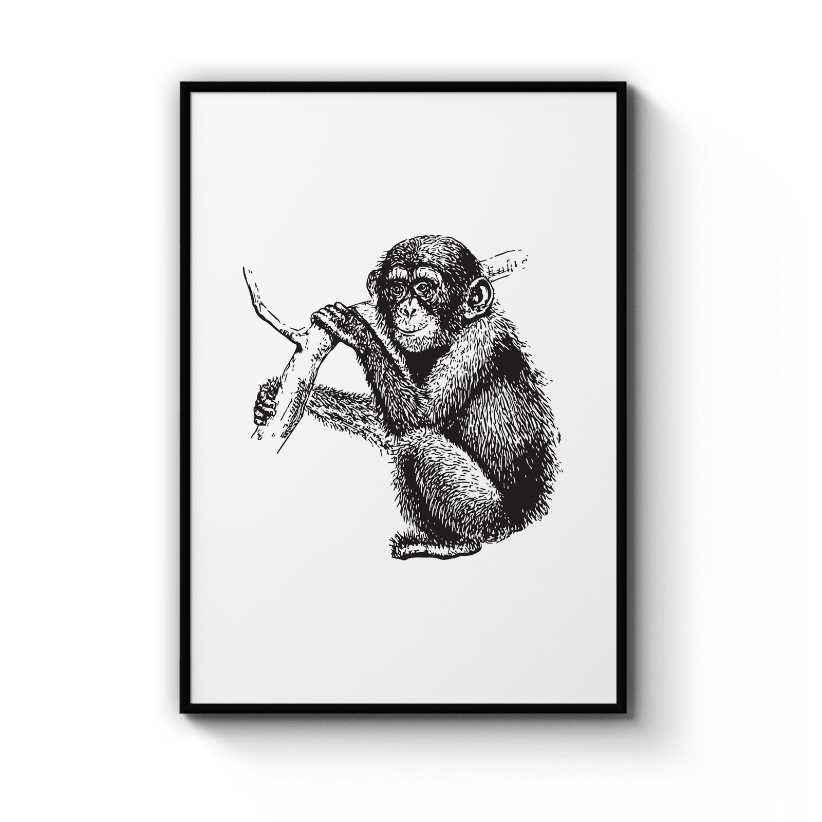 chimpanzee drawing graphic chimpanzee drawing graphic