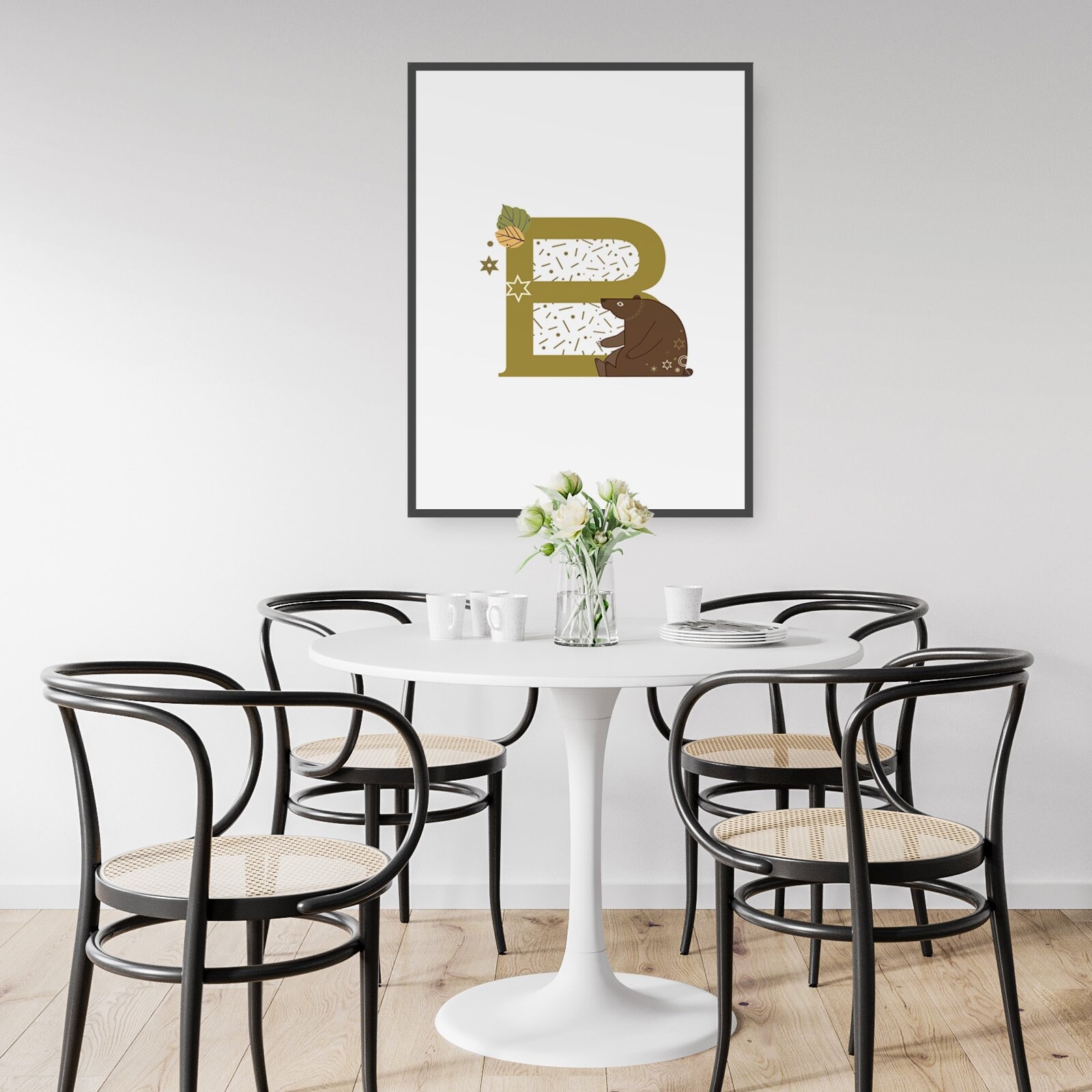 Letter B Nursery Babys Bedroom Name Affordable Etsy