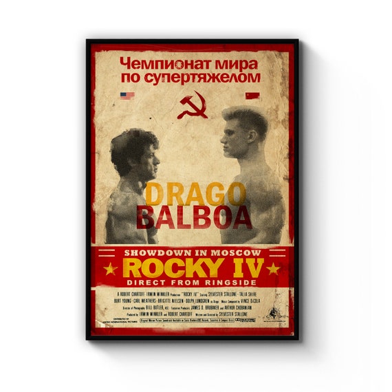 A4 A3 A2 A1 A0| Creed 2 Boxing Movie Poster Print T1316