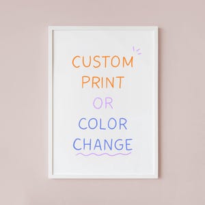 Custom Print from my Instagram, Art Print, Poster, Illustration (up to A4)