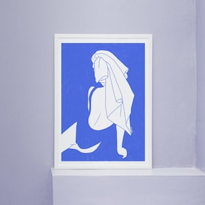 Cool Blue – Art Print, Poster, Illustration