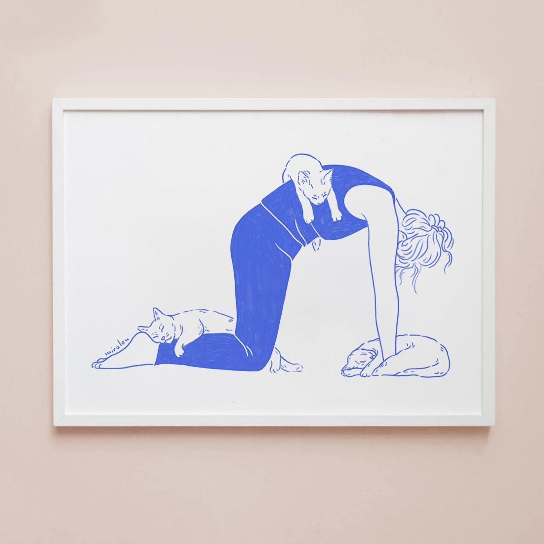 Discover Yoga Wall Art Poster