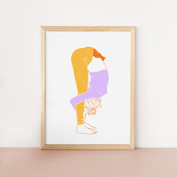 Lower Back Love – Art Print, Poster, Illustration